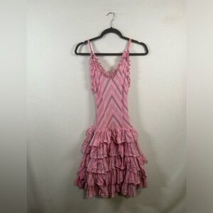 Vintage creation Paris starina 70s dress